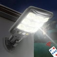 thumbnail image 1 of Xihbxyly Lámpara Solar de Jardín, Lámpara de Pared Impermeable para Exteriores, Sensor de Movimiento, Iluminación Led Blanca, Ahorro de Energía con Energía Solar, Control Remoto Fácil, Instalación Aj, 1 of 7