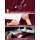 thumbnail image 4 of Chaqueta impermeable SaphiRose para mujer con capucha larga, color burdeos, XXL, 4 of 6
