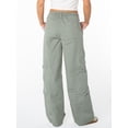 thumbnail image 5 of Celebrity Pink Women's and Women's Plus Wide Leg Cargo Pants, Sizes XS-4X, 5 of 12