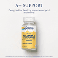 thumbnail image 3 of Solaray Dry Form Vitamin A 25,000 IU | Healthy Skin & Eyes, Antioxidant Activity & Immune System Function | 60 VegCaps, 3 of 7