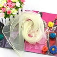 thumbnail image 2 of 12Pcs Candy Color Square Artificial Silk Dance Scarves Magic Juggling Props, 2 of 8