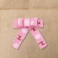 thumbnail image 5 of Christmas Bows Large Velvet Bow Christmas Tree Toppers Wreath Decorations Red Blue Pink Brown Cloth 20x20cm Durable Festive Holiday Party Gift Wrap Front Door Garden Patio Wedding Car Accessories, 5 of 7