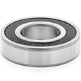 thumbnail image 3 of [1-Pack] 6206-2RS - Deep Groove Radial Ball Bearing 30 mm x 62 mm x 16 mm (ID x OD x Width) Double Rubber Seal Clearance C3, 3 of 5