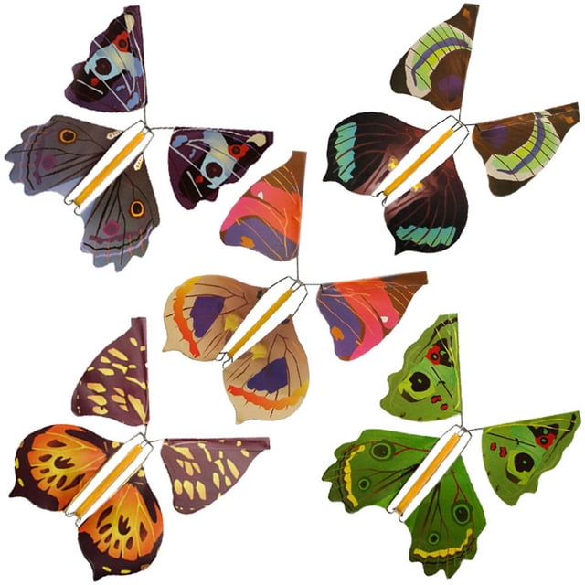 Set de marcapálogos Toy Creative Magic Props con mariposas voladoras