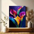 thumbnail image 6 of Abstract Organic Shapes Textured Canvas Wall Art Print for Living Room Bedroom Office Kitchen Hallway Decor, 6 of 8