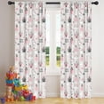 thumbnail image 5 of Blackout Kids Curtains,Unicorn Princess Castle Pattern Childrens Insulated Curtains Set Of 2,Bedroom Essentials,Toddler Room Decor 42"x84", 5 of 5