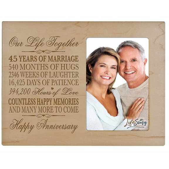 45th Anniversary Photo Frame - Our Life Together