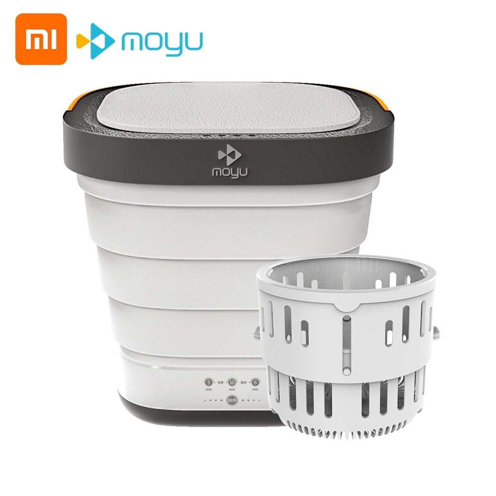 Moyu Wash Machine XPB08F2 2 in 1 Portable Foldable Mini Washer Clothes