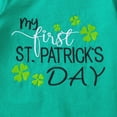 thumbnail image 6 of mgoYE Baby Girl Valentines Outfit Newborn Long Sleeve Onesie Letter Print One Piece Jumpsuit Romper Cute Spring Clothes(Green,6-12 Months), 6 of 9