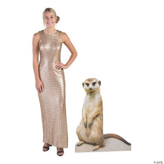 Meerkat Cardboard Stand-Up, Birthday, Party Decor, 1 Piece