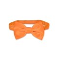 thumbnail image 1 of BOWTIE Solid ORANGE Color Men's Bow Tie for Tuxedo or Suit, 1 of 1