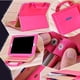 thumbnail image 4 of Cubierta elegante,Soporte de estuche inteligente,Funda de cuero PU,Estuche protector,Soporte inteligente para iPad,Bolso Estuche Inteligente,Funda inteligente de cuero PU,Funda para Rosado, 4 of 9