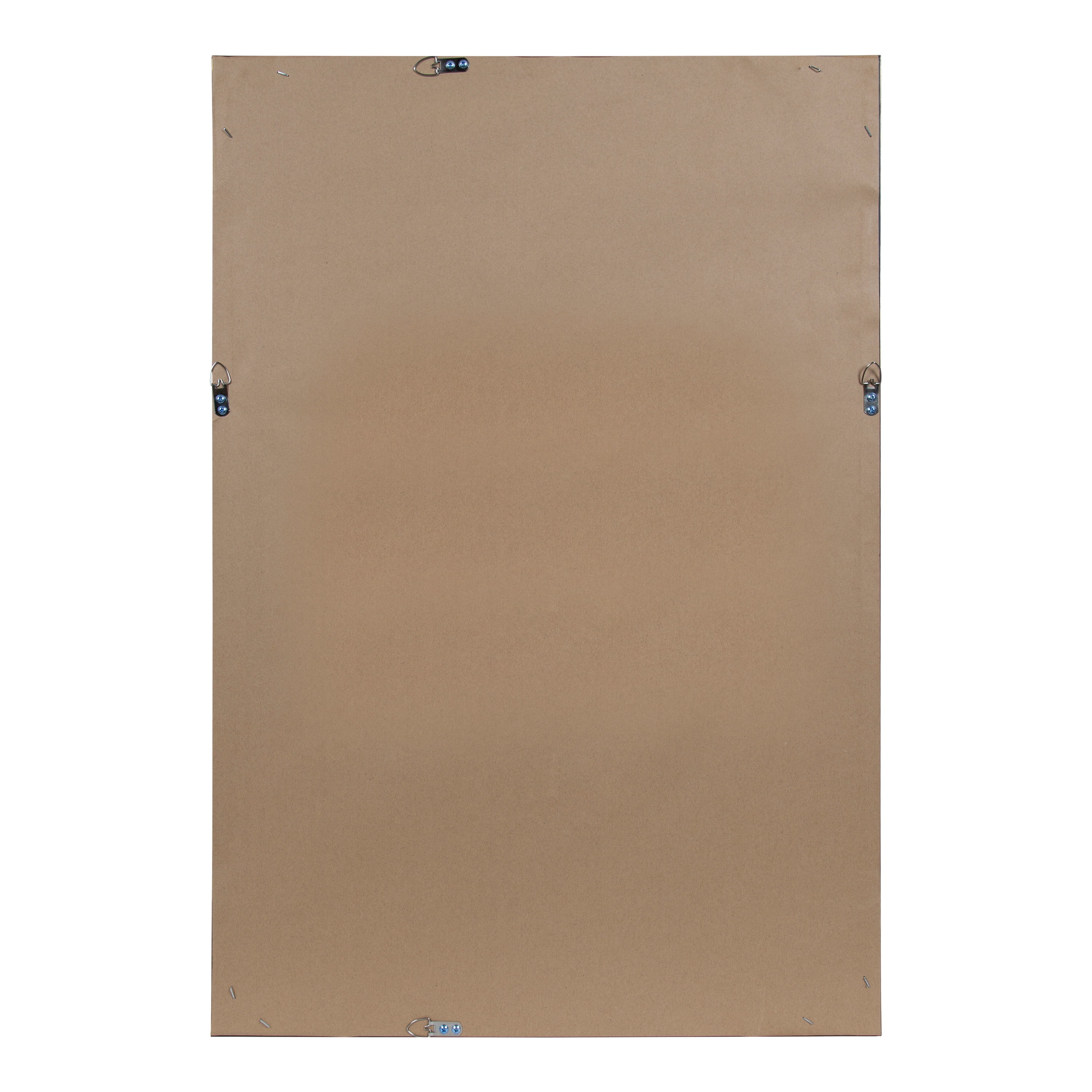 Kate and Laurel Rhodes Large Framed Decorative Rectangle Wall Mirror, 24.75x36.75 Gold