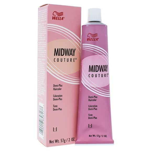 Midway Couture Demi-Plus Hair Color - 5 6RV Red Brown by Wella for Unisex - 2 oz Hair Color