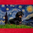 thumbnail image 3 of CafePress - Starry Night Dachshund T Shirt - Womens Football Shirt, 3 of 4