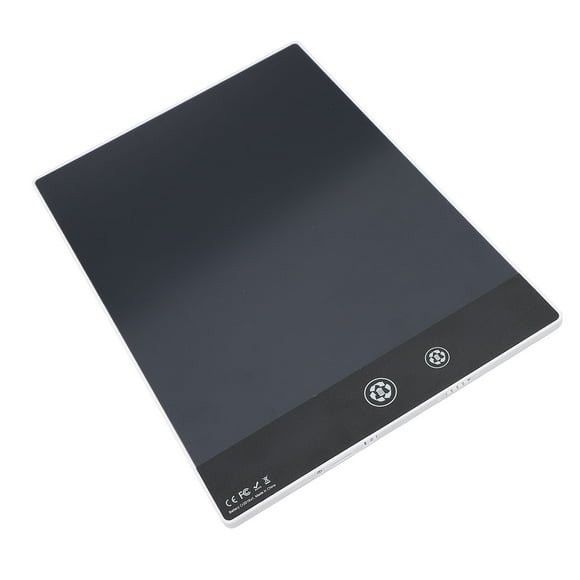 Drawing Tablet Pad, Reusable LCD Drawing Tablet 11.5 Inch Dual Screen Portable Compact with Stylus Pen Button Battery for Home for Camping