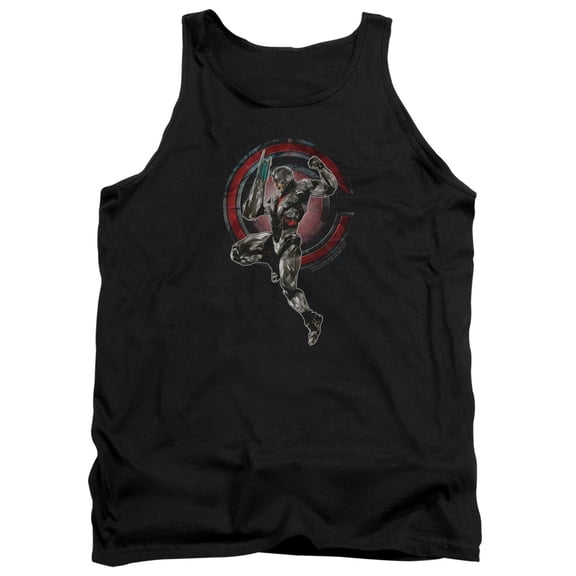 Justice League Movie - Cyborg - Tank Top - X-Large