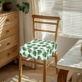 thumbnail image 3 of HELLHERO Monstera Print Dining Chair Covers Set of 2, Anti Dirt Dining Room Chair Seat Cover, Washable Decorative Kitchen Chairs Seat Protector, Green, 3 of 7
