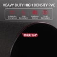 thumbnail image 4 of BalanceFrom 8x4 Feet High-Density Floor Mat for Home Gym Equipment, 1/4-Inch Thick PVC, 4 of 7