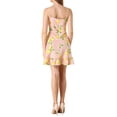 thumbnail image 3 of INSPIRE CHIC Women's Spaghetti Strap Bowknot Lemon Dotted Dresses, 3 of 7