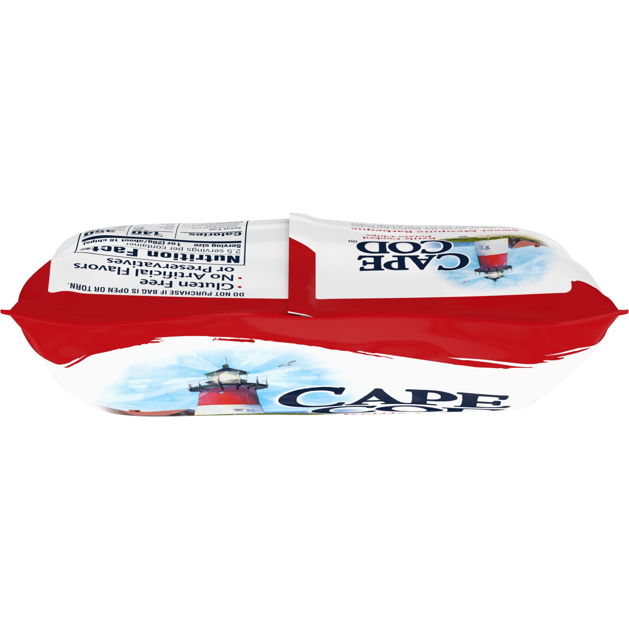 Cape Cod Potato Chips, Sweet Mesquite Barbeque Kettle Chips, 2.5 oz