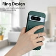 thumbnail image 2 of for Google Pixel 8 Pro Phone Case Wallet with Crossbody Strap & Card Holder, Premium PU Leather Case, 360 Ring Holder Kickstand Durable Protective Women Men Cover for Google Pixel 8 Pro,Green, 2 of 8