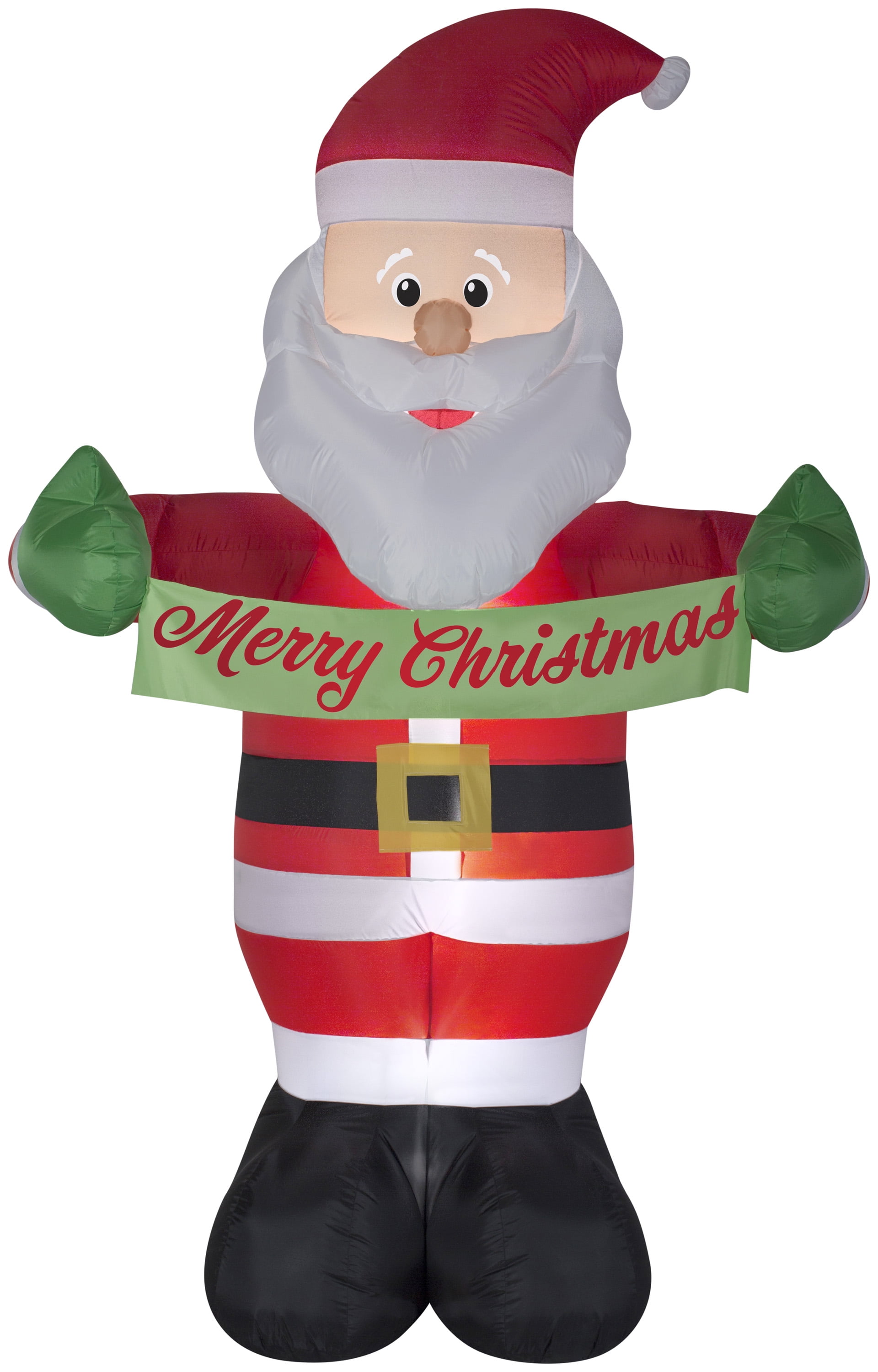 Airblown Inflatables Animated Santa w/Banner