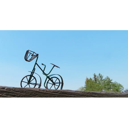Old Fashioned Baking Canvas Print Bicycle Bike Old Fashioned Biking Cycle Cycling Stretched Canvas 10 x 14 ()
