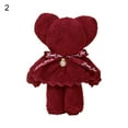 thumbnail image 2 of SPRING PARK Hand Towel Decoration for Party Guest Cute Bear Shaped Coral Fleece Highly Absorbent Quick Drying for Boy and Girl Baby Shower, 2 of 7