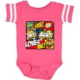 thumbnail image 3 of Inktastic My Aunt Love Me Boys or Girls Baby Bodysuit, 3 of 5