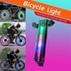 thumbnail image 2 of Bicycle Wheel Light Double Sided 16 LED Colorful Mountain Bike Spoke Warning Lights, 2 of 5