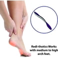 thumbnail image 2 of Redi-Thotics Slim 3/4 Orthotic Insoles, Purple - Size E, 2 of 3