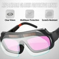 thumbnail image 2 of Gafas de Soldadura con Oscurecimiento Automático, Antirayaduras, para Corte por Plasma, Antirayaduras y Protección Rayones., 2 of 5