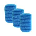 thumbnail image 1 of 3PCS Brush 3 Pcs Soft Bath Sponge Natural Exfoliating Puff Scrub Sponge Set Facial Sponge Bathing Accessories For Facial Cleansing Pink, 1 of 3