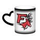 thumbnail image 1 of Taza de café de cerámica de la Universidad de Fairfield, 11 oz, taza sensible al calor, taza que cambia de color con cielo estrellado para la oficina y el hogar, 1 of 5