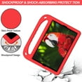 thumbnail image 4 of Dteck Case Lenovo Tab M10 FHD Plus (2nd Gen) TB-X606F Tablet,Kids Friendly Durable Lightweight EVA Shockproof Protective Handle Stand Cover for Lenovo Tab M10 FHD Plus Case 10.3 Inch,Red, 4 of 6
