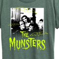 thumbnail image 3 of The Munsters - The Munsters Neon - Women's Short Sleeve Graphic Tee, 3 of 5
