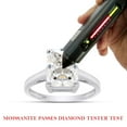 thumbnail image 7 of 1 3/4 ct. t.w 8X6MM Emerald Cut Lab Created Moissanite Diamond Solitaire Engagement Ring For Women In 14K Solid White Gold (G-H Color, VVS1 Clarity,1.75 Cttw)-4.5, 7 of 7