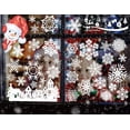 thumbnail image 4 of 262 PCS 8 Sheets Christmas Window Sticker Santa Christmas Window Decoration Party Decorations Supplies, 4 of 7