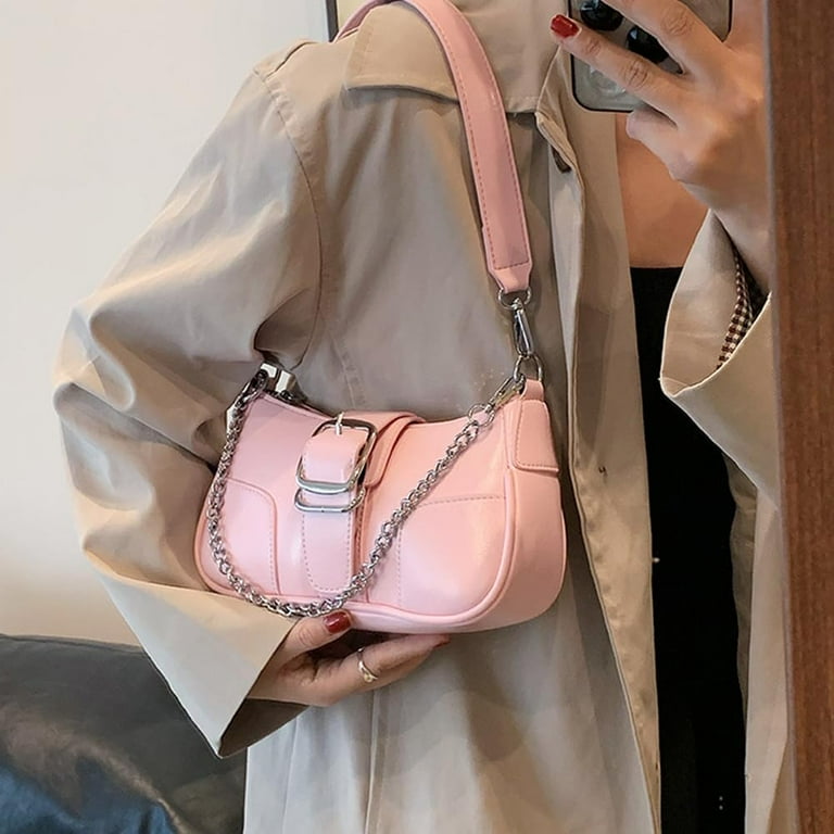 Kukuzhu Y2K Purse for Women Small Shoulder Bag Purse Y2K Hobo