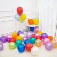 thumbnail image 4 of 120 globos de colores surtidos, globos de látex arcoíris de 12 pulgadas, globos brillantes multicolores para decoración de fiestas, suministros de fiesta de cumpleaños o decoración de guirnaldas de arco ER, 4 of 5