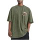 thumbnail image 2 of Tops para hombre, blusas y camisas de cuello redondo y manga corta para hombre, camisetas deportivas informales con estampado desgastado para hombre, blusas de cuello redondo y manga corta para hombre, 2 of 5