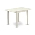 thumbnail image 3 of East West Furniture Norden 5-piece Wood Dining Set in Linen White/Cream, 3 of 6