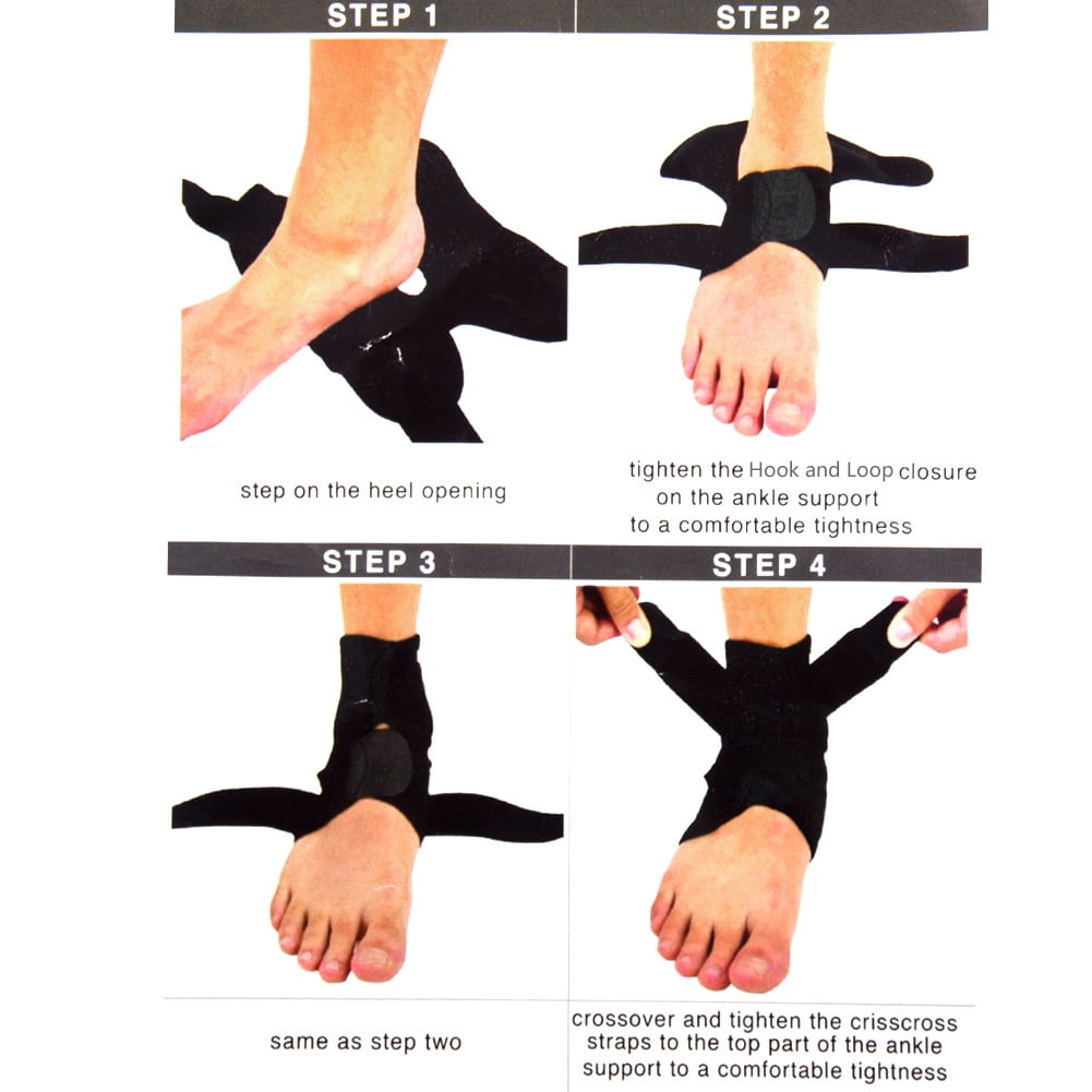 Foot Injury Wrap Breathable Ankle Support Brace Foot Sprain Injury Pain