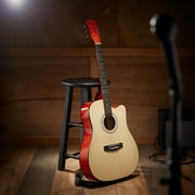 Ashthorpe 41-Inch Beginner Acoustic Guitar Starter Package, Natural