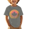 thumbnail image 1 of Chandail Garçon Canada Imprimé Graphique Drapeau Canadien Col Rond Manches Courtes Blouse Garçon T-Shirts Graphiques Fête du Canada Coupe Ample Enfants Fille T-Shirt Col Rond Fête du Canada Imprimé Drapeau Canadien, 1 of 5