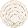 thumbnail image 1 of Quentinu 5 Pcs Base en Bois pour Sac DIY Tricot Crochet avec Trous, 1 of 6