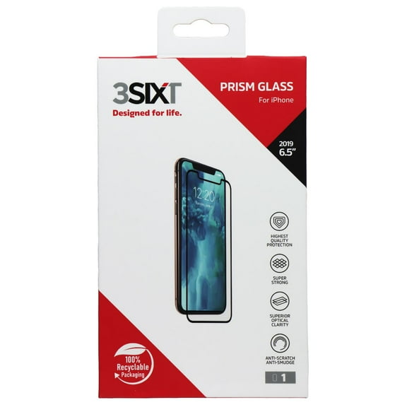 3SIXT Prism Glass Screen Protector for Apple iPhone 11 Pro Max