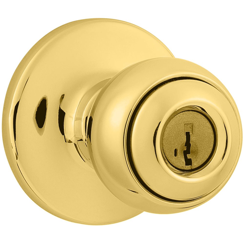 Kwikset 450PSmt Storeroom Function Keyed Entry Smart Key Door Knobset