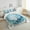 Teal, variant on Erosebridal Animal Seashell Bedding Twin Comforter Set,Ocean Theme Down Comforter,Watercolor Room Decorative,Reversible,2-Piece